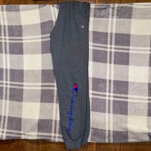 Grey champion sweatpants